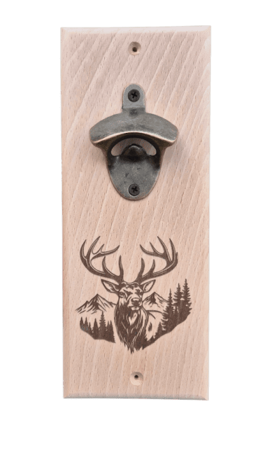 Décapsuleur Murale théme chasse