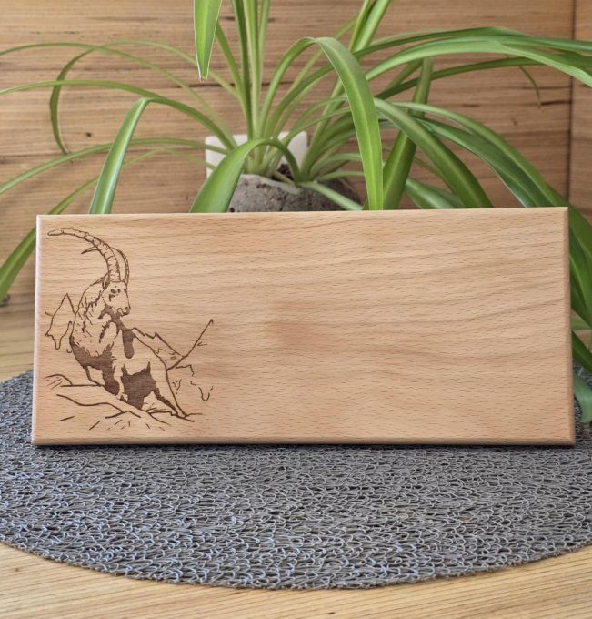 Mini planche à découper " Personnalisation Chasse "