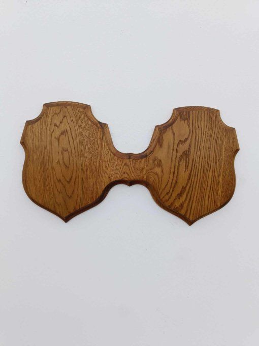 Ecusson double Chevreuil